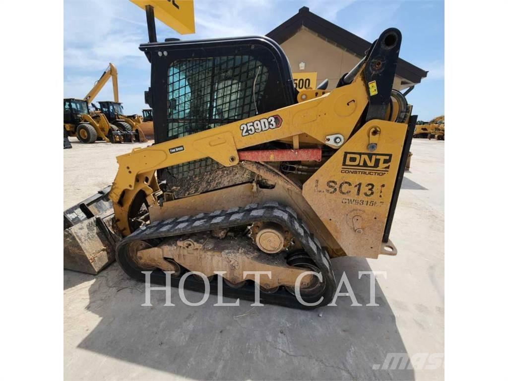 CAT 259D CAB Skid steer loaders