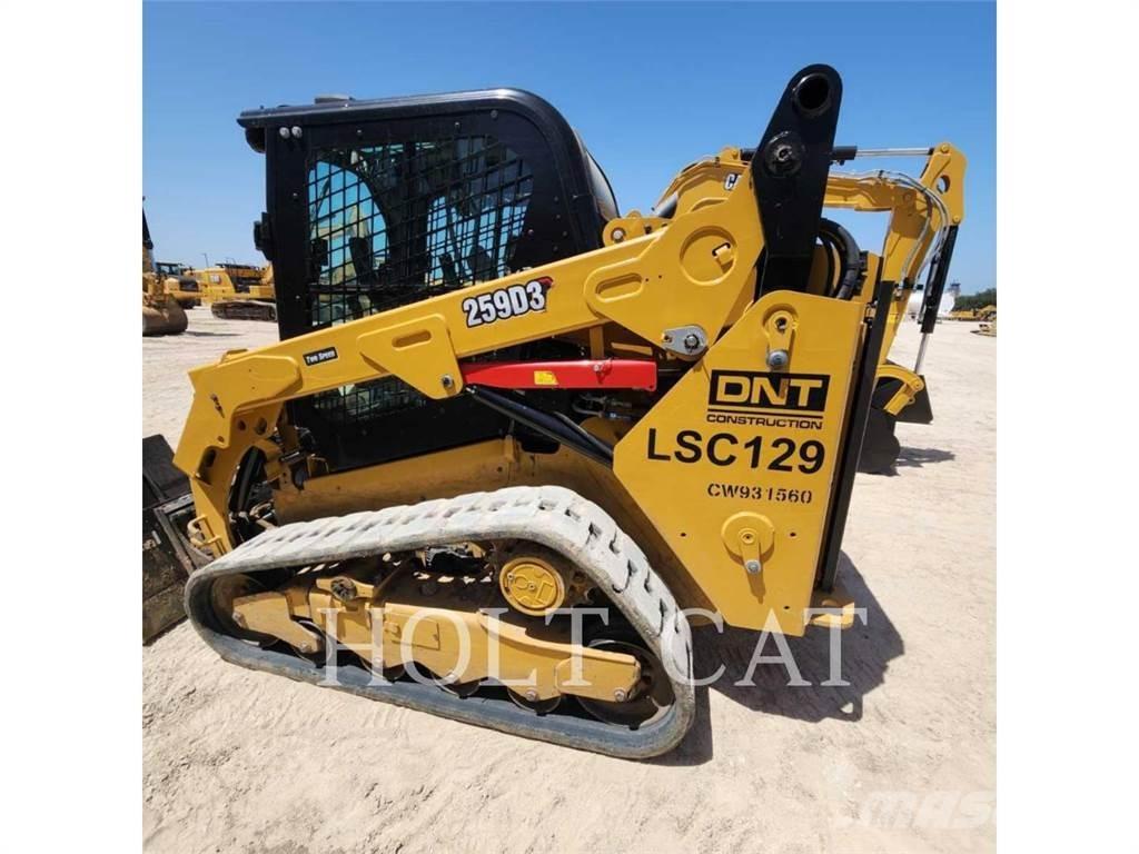 CAT 259D CAB Skid steer loaders
