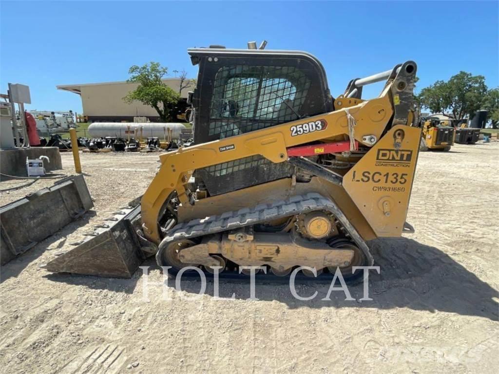 CAT 259D CAB Skid steer loaders