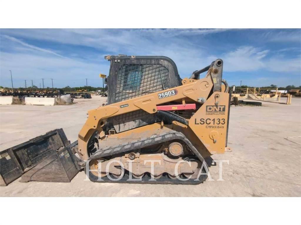 CAT 259D CAB Skid steer loaders