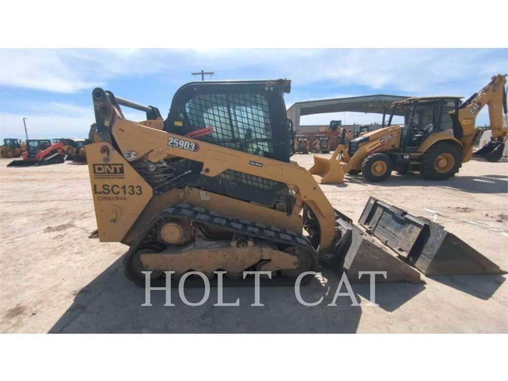 CAT 259D CAB Skid steer loaders