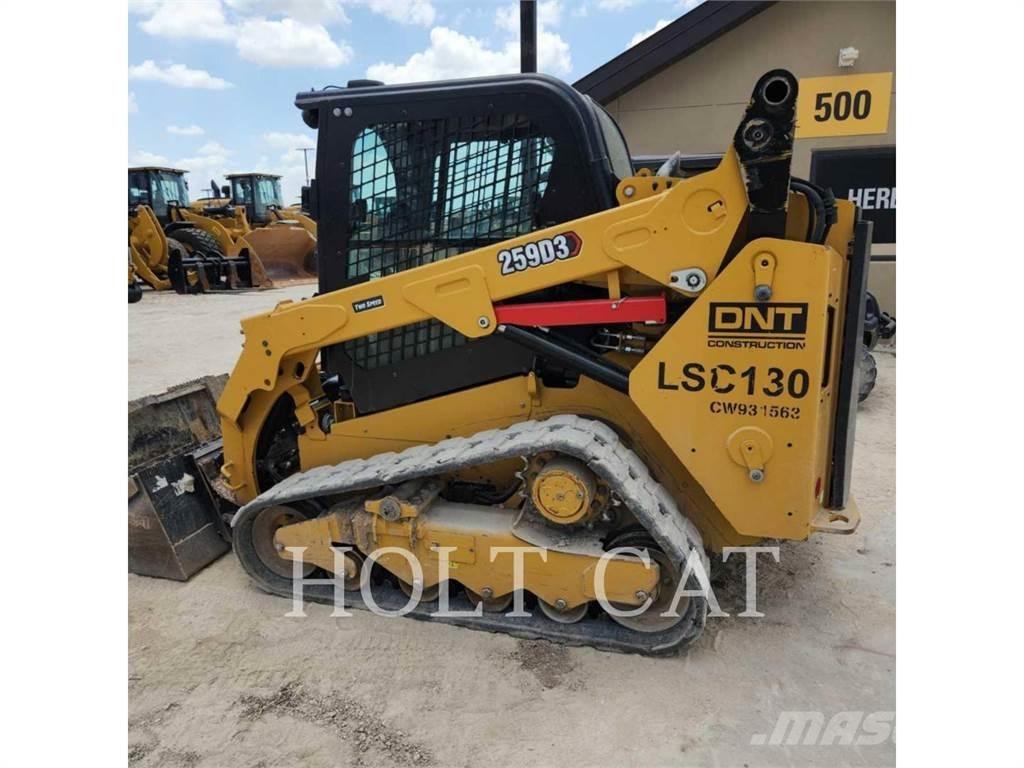 CAT 259D CAB Skid steer loaders