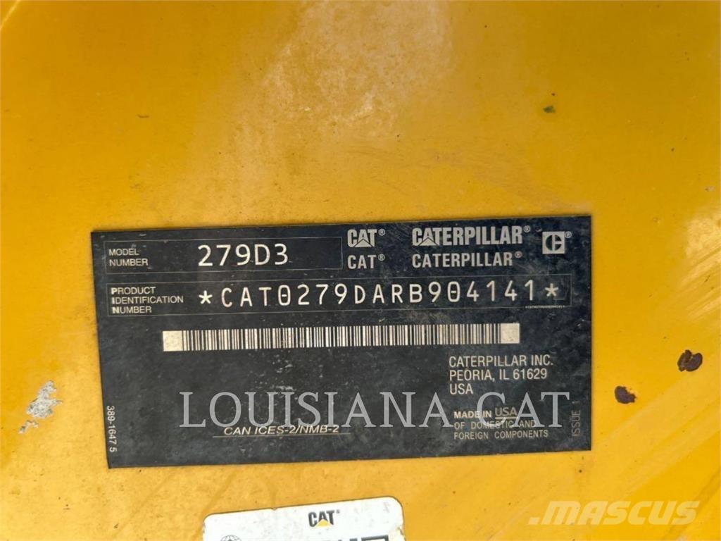 CAT 279D3 Skid steer loaders