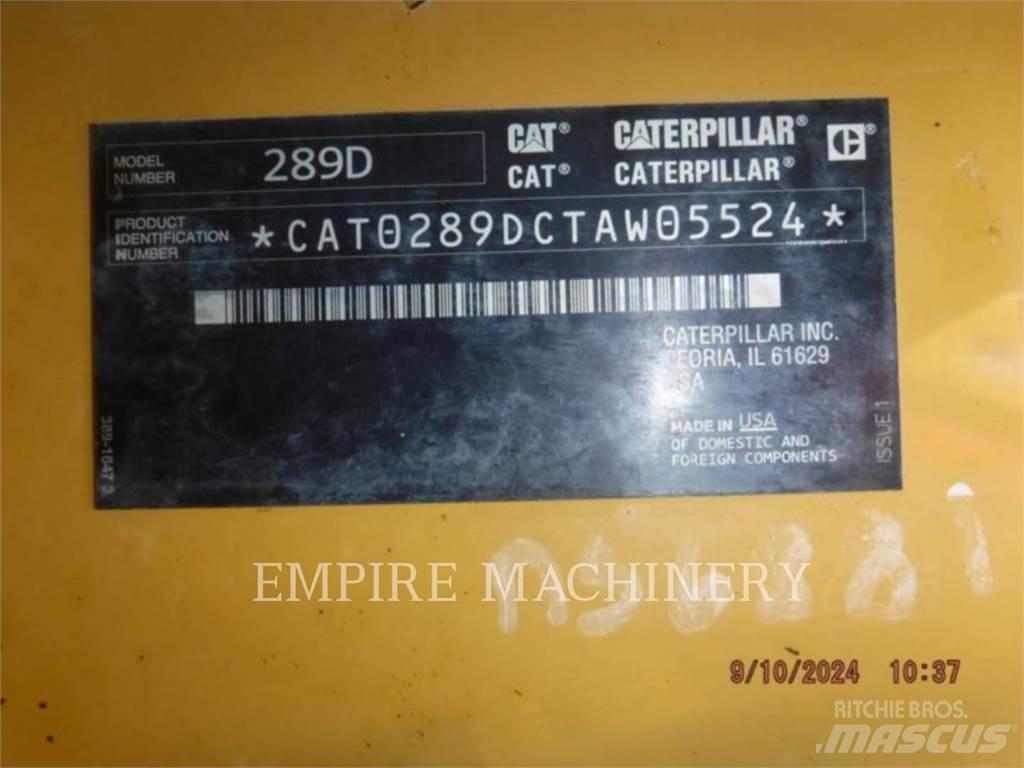 CAT 289D Skid steer loaders