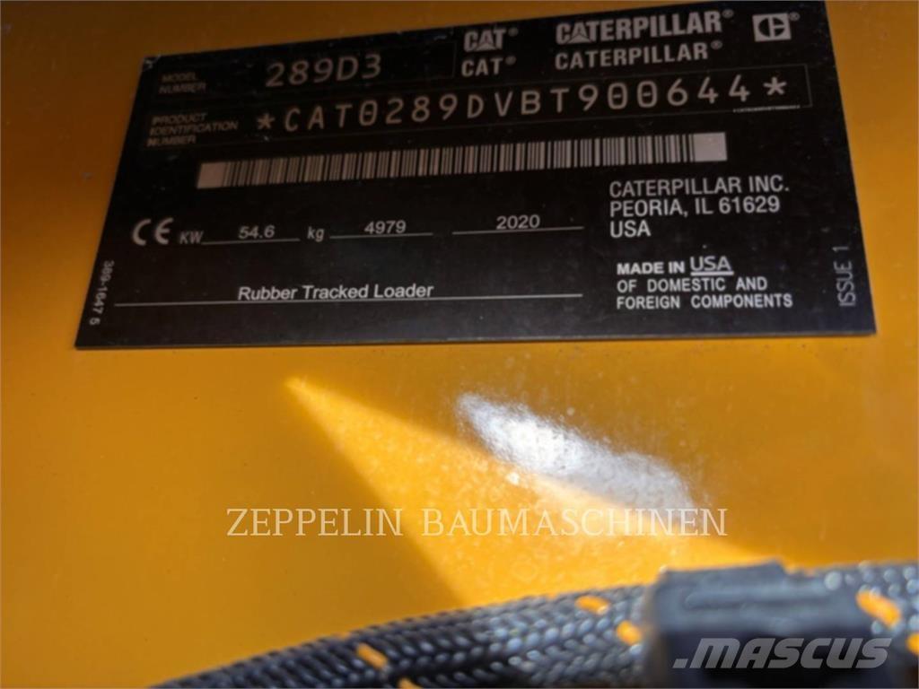 CAT 289D Skid steer loaders