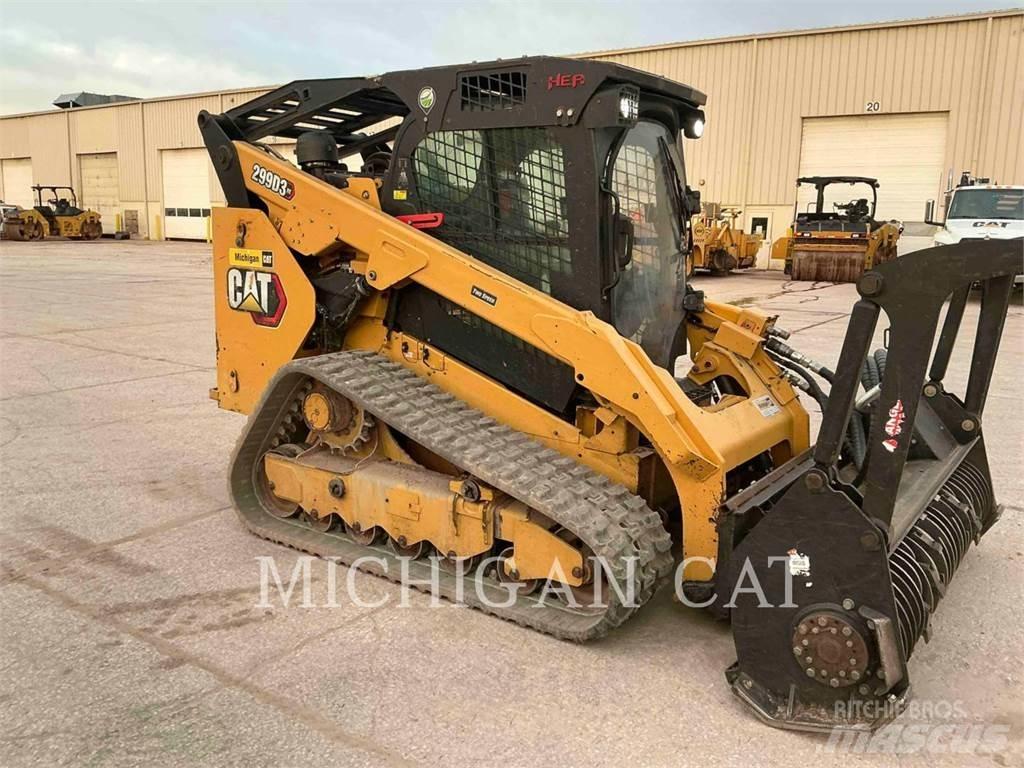 CAT 299D3XE D1AQBR Skid steer loaders