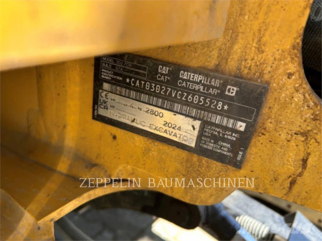 CAT 302.7CR-07 Crawler excavators