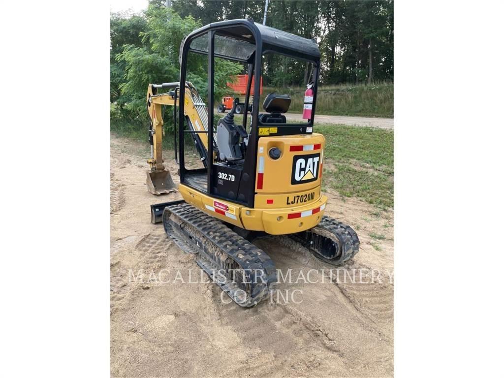 CAT 302.7DCR Crawler excavators