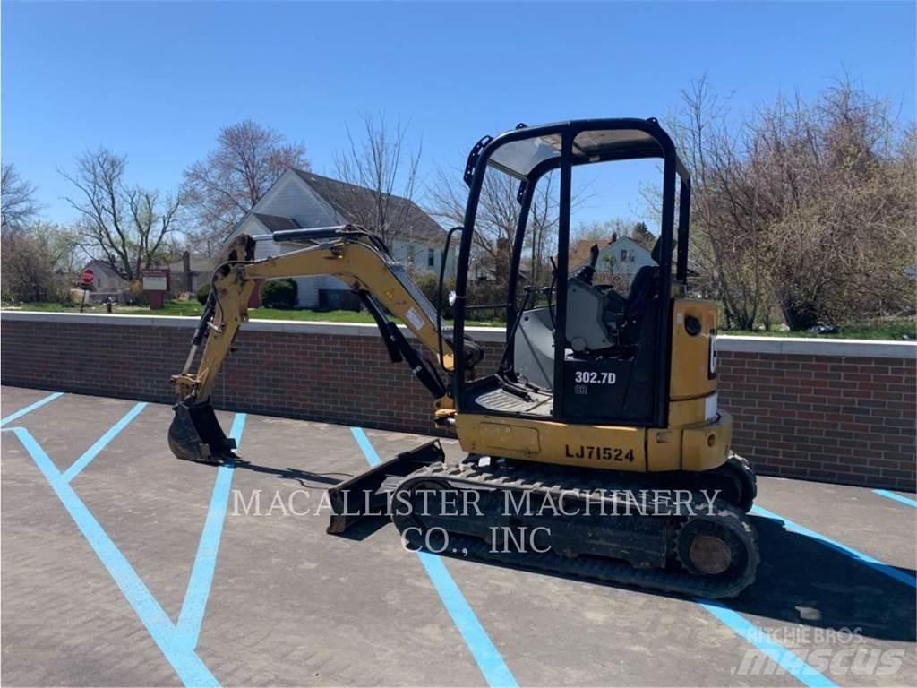 CAT 302.7DCR Crawler excavators