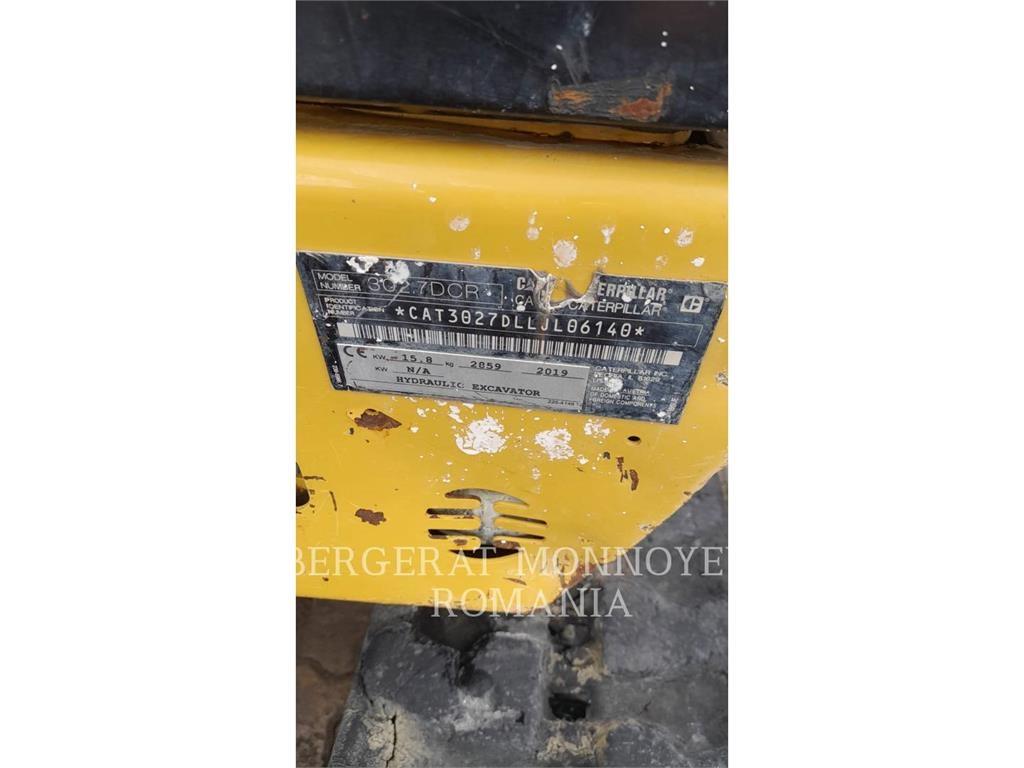 CAT 302.7DCR Crawler excavators