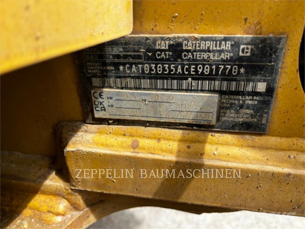 CAT 303.5CR-07 Crawler excavators