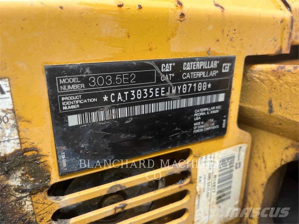 CAT 303.5E2CR Crawler excavators