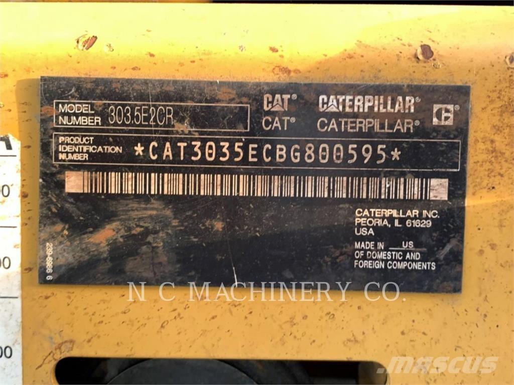 CAT 303.5E2CRN Crawler excavators