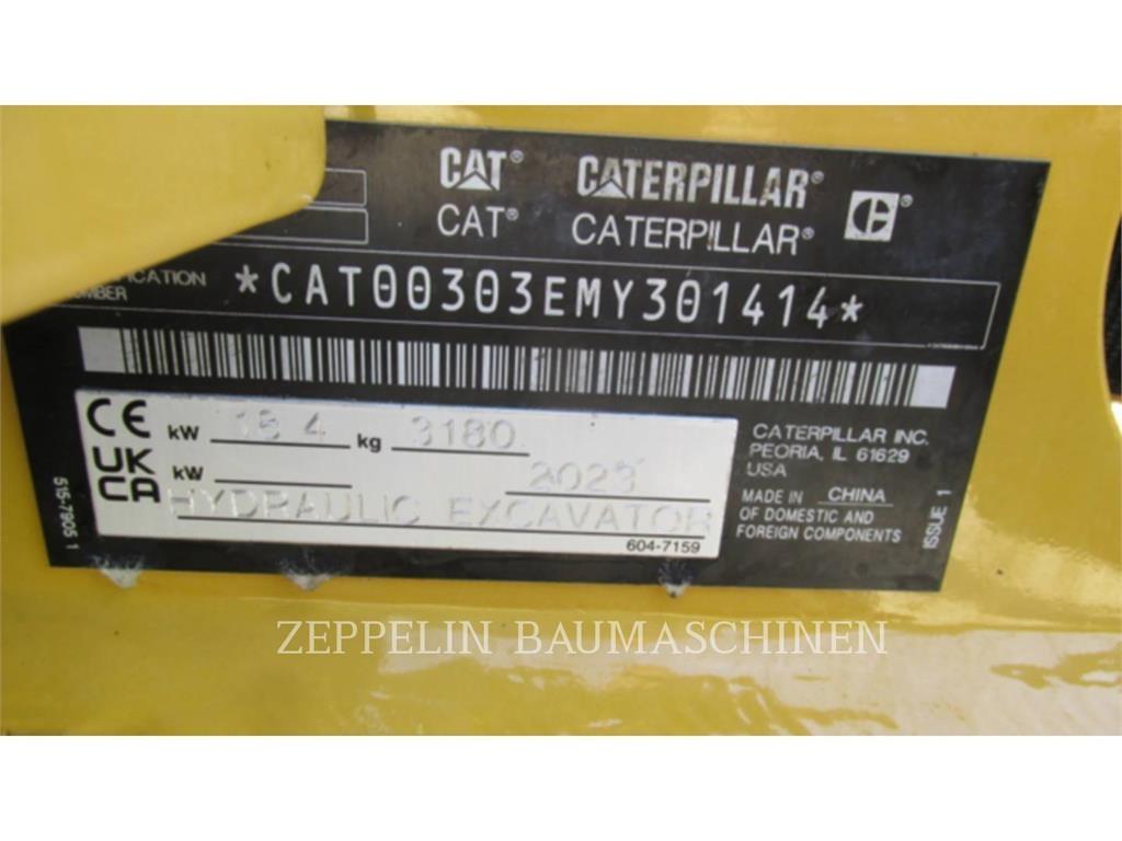 CAT 303CR-07A Crawler excavators