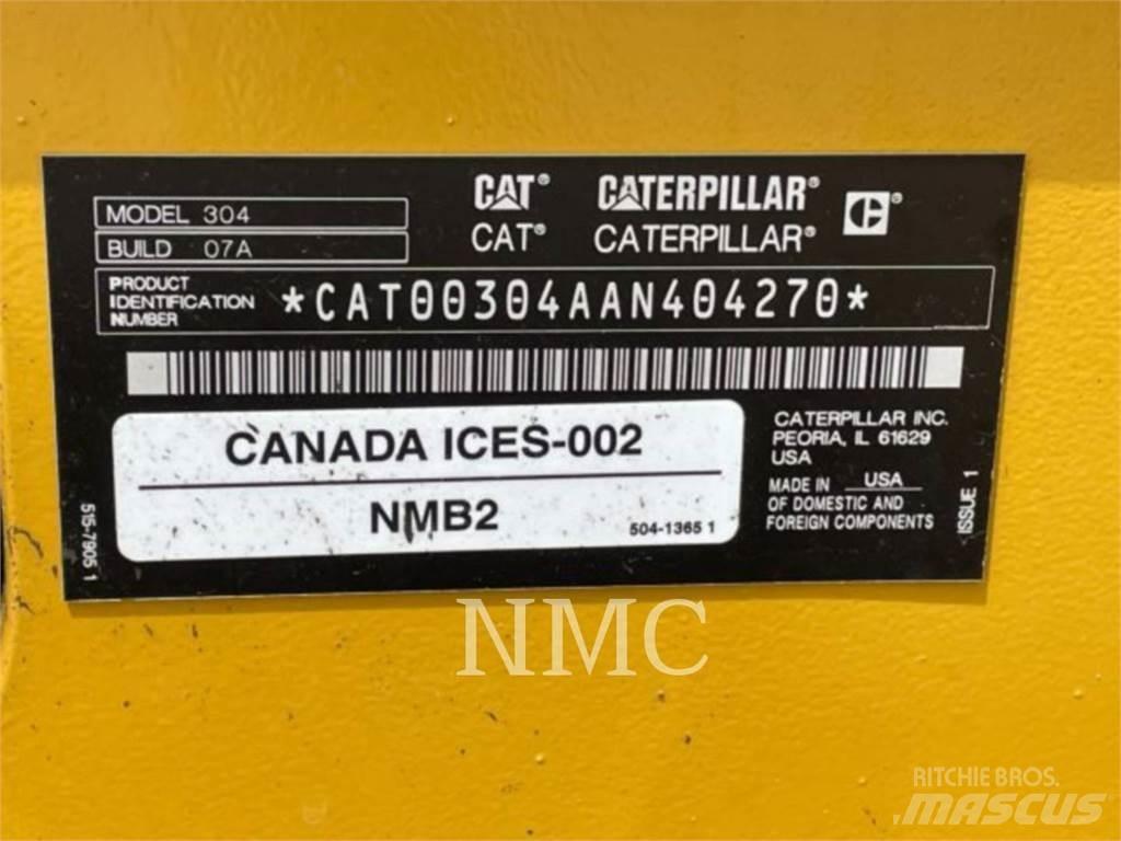 CAT 304-07 Crawler excavators