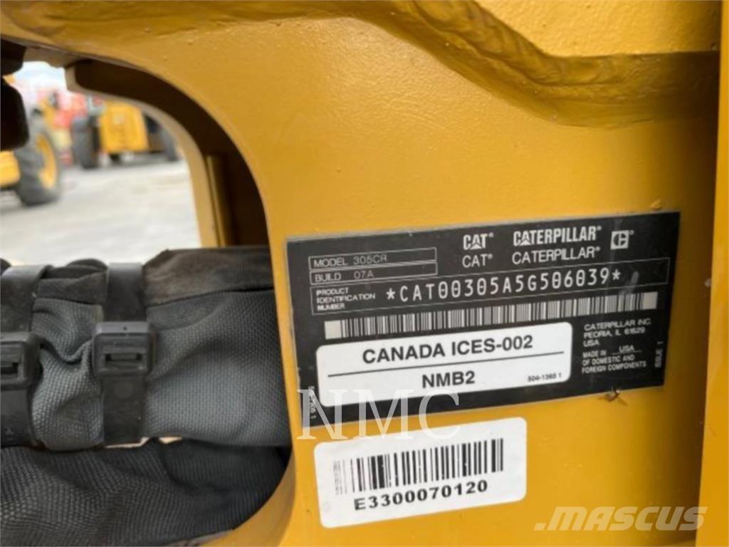 CAT 305-07CR Crawler excavators