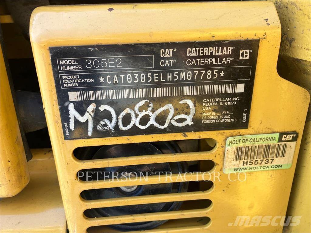 CAT 305E2 Crawler excavators