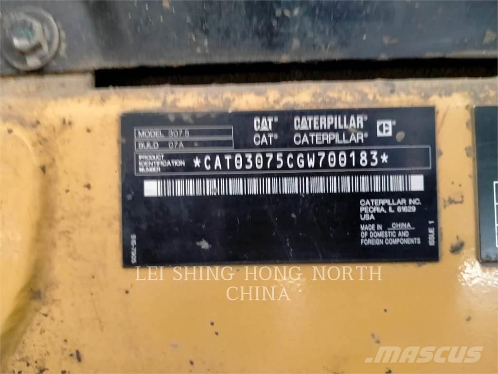 CAT 307.5 Crawler excavators