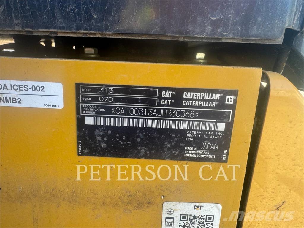 CAT 313 Crawler excavators
