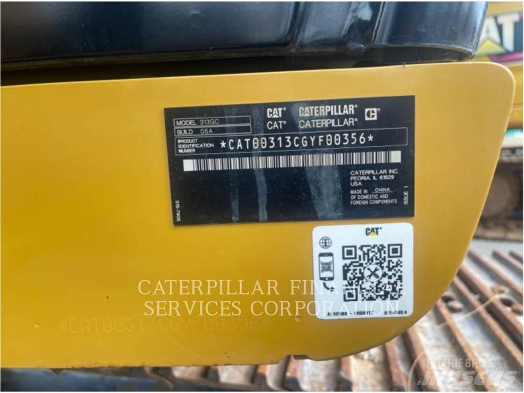 CAT 313-05GC Crawler excavators