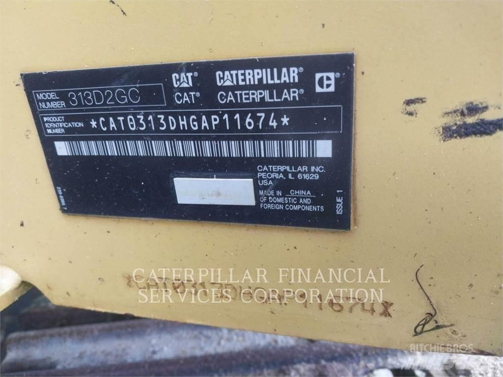 CAT 313D2GC Crawler excavators