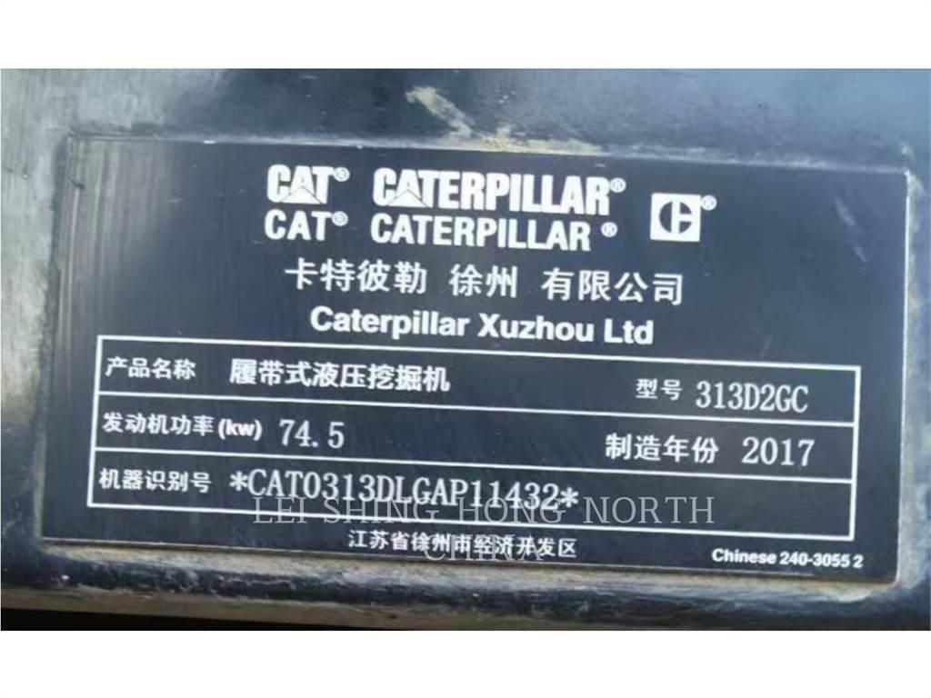 CAT 313D2GC Crawler excavators