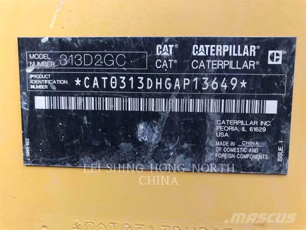 CAT 313D2GC Crawler excavators