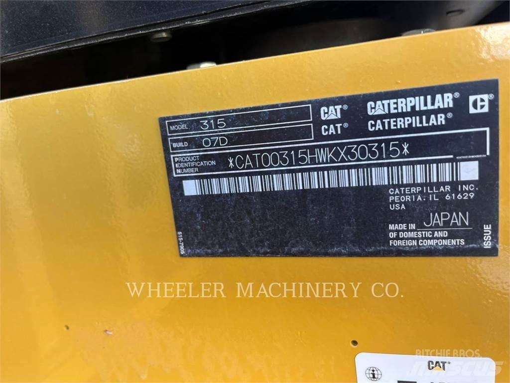 CAT 315 CF Crawler excavators