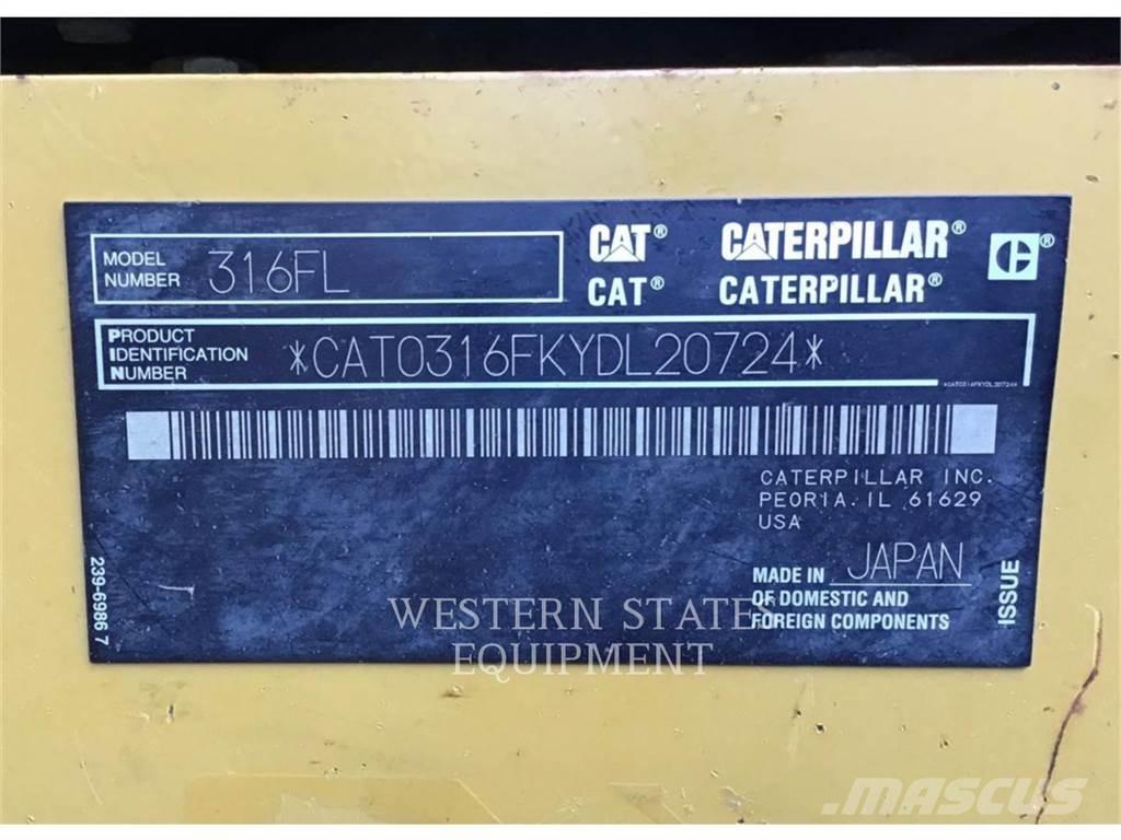CAT 316F Crawler excavators