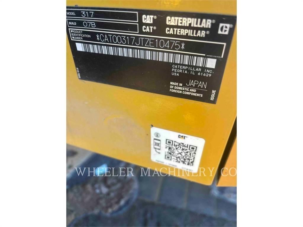 CAT 317 CF Crawler excavators