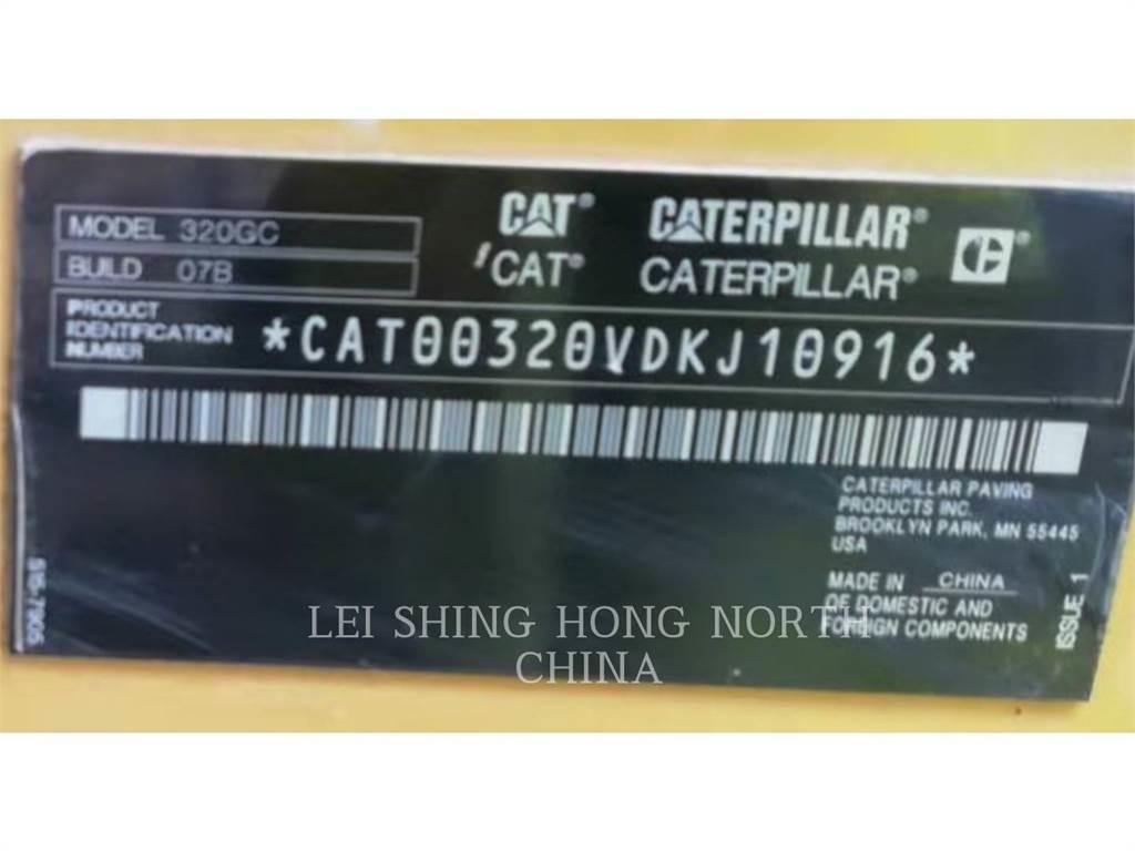 CAT 320-07GC Crawler excavators