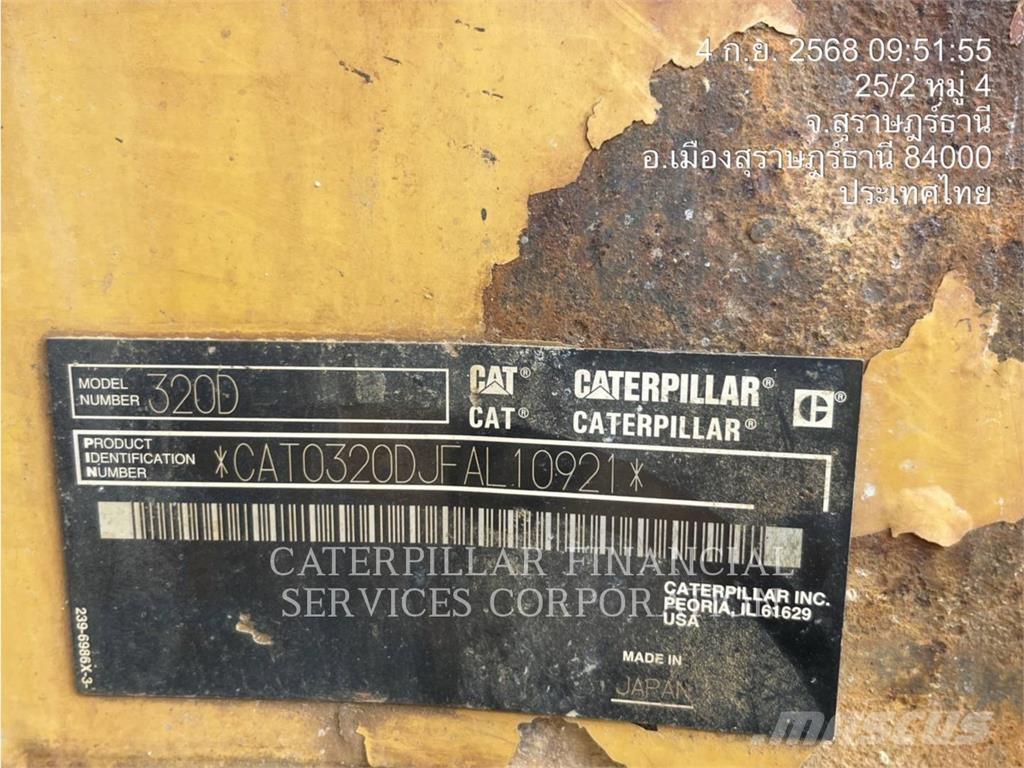 CAT 320D Crawler excavators