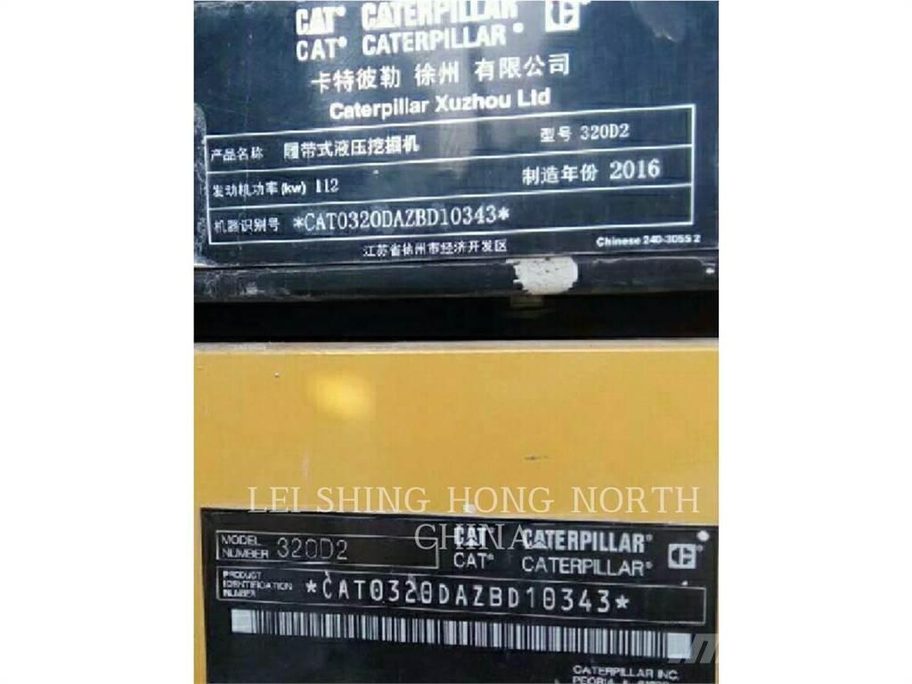 CAT 320D2 Crawler excavators