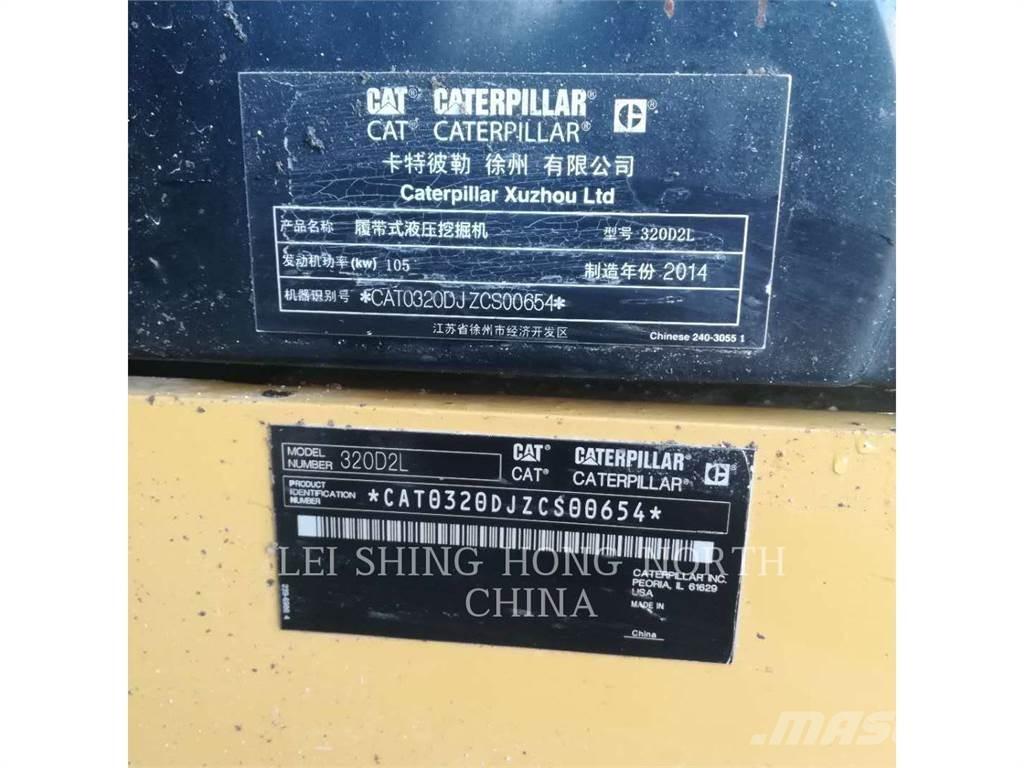 CAT 320D2L Crawler excavators