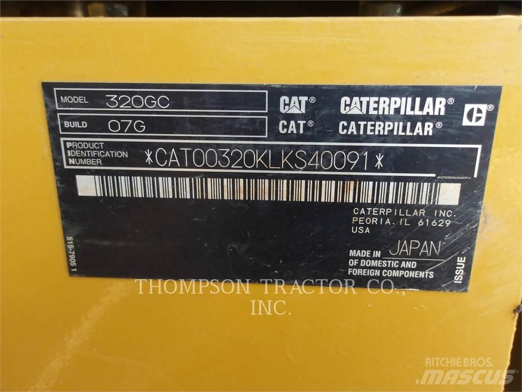 CAT 320GC Crawler excavators