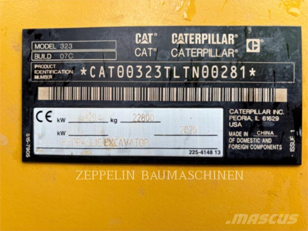 CAT 323-07C Crawler excavators