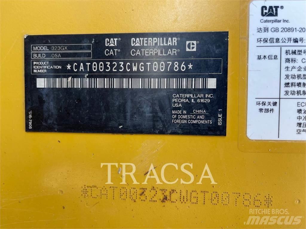 CAT 323GX Crawler excavators