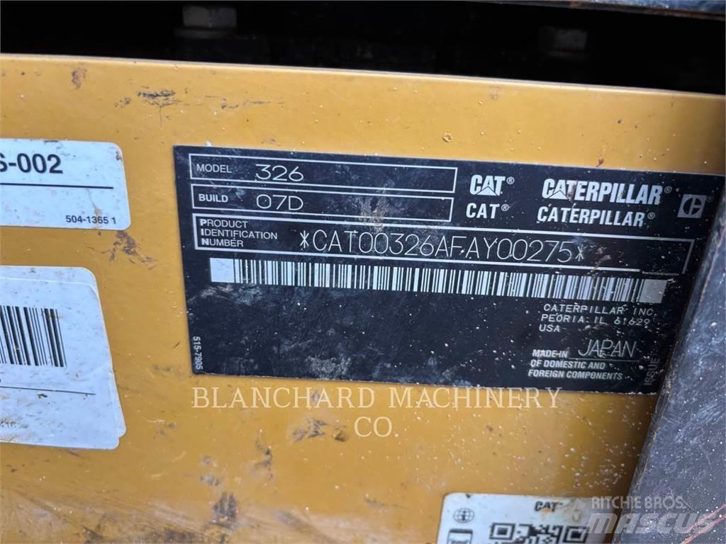 CAT 326-07 Crawler excavators