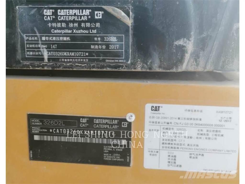 CAT 326D2L Crawler excavators