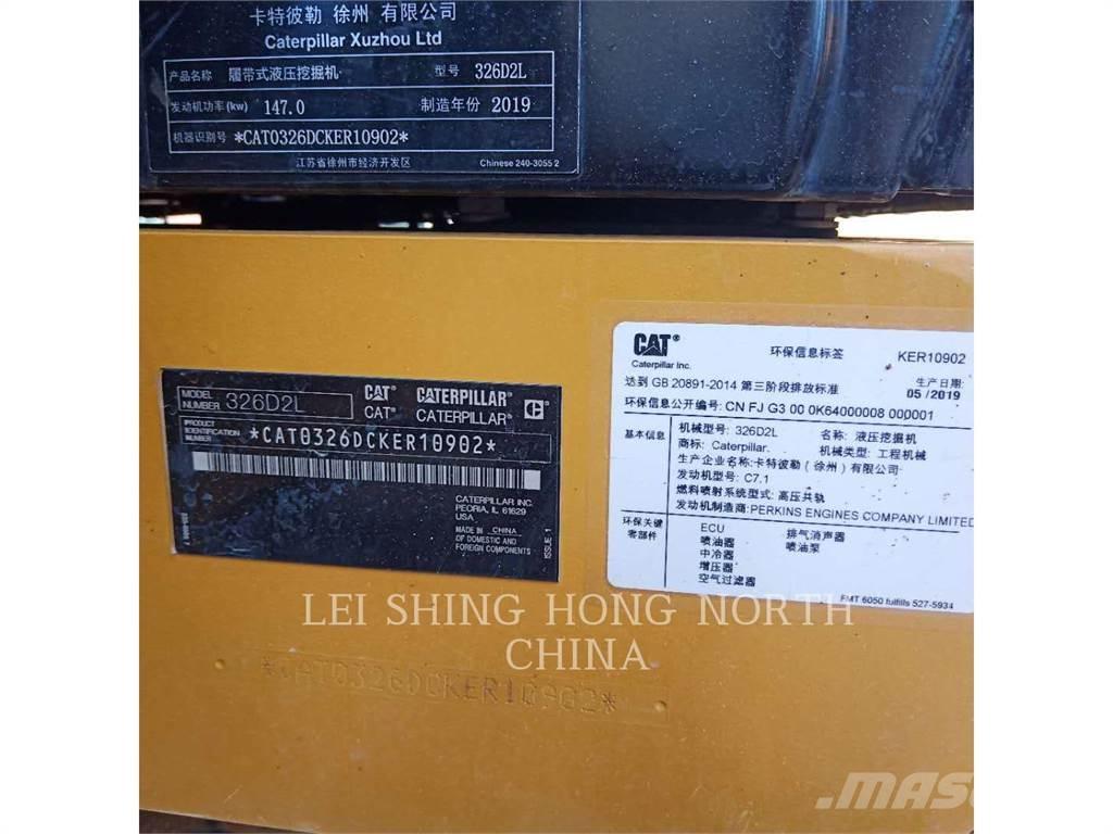 CAT 326D2L Crawler excavators