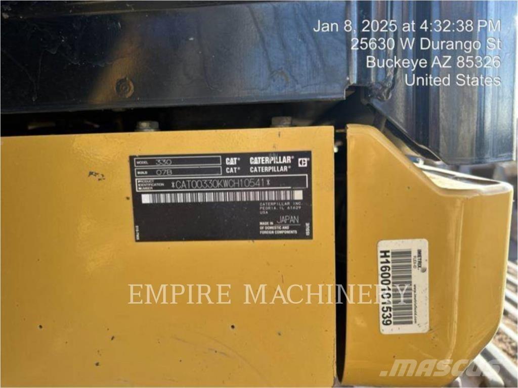 CAT 330-07 P Crawler excavators