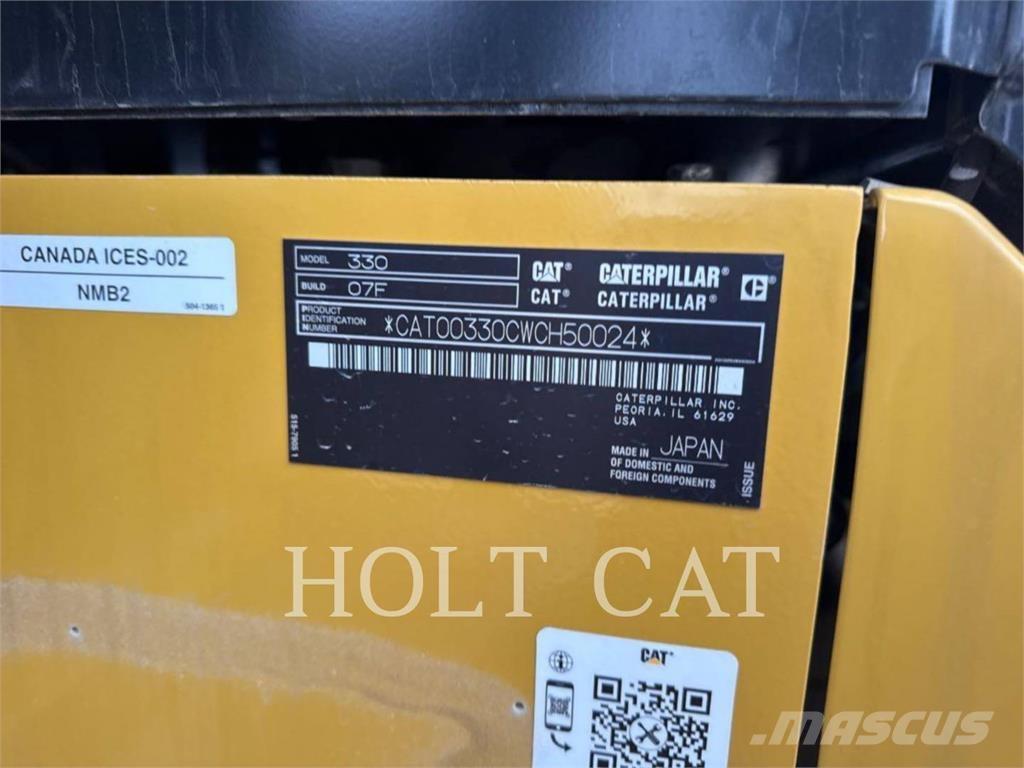 CAT 330 TC Crawler excavators