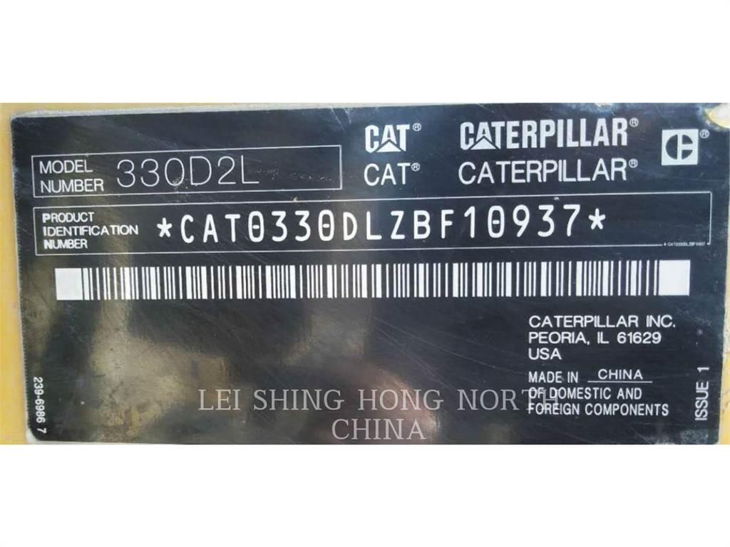 CAT 330D2L Crawler excavators