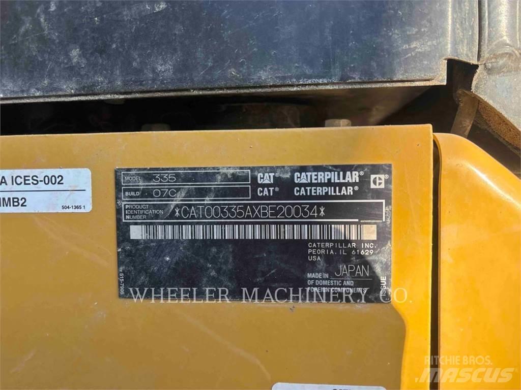 CAT 335 TH Crawler excavators