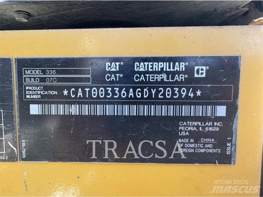 CAT 336 Crawler excavators