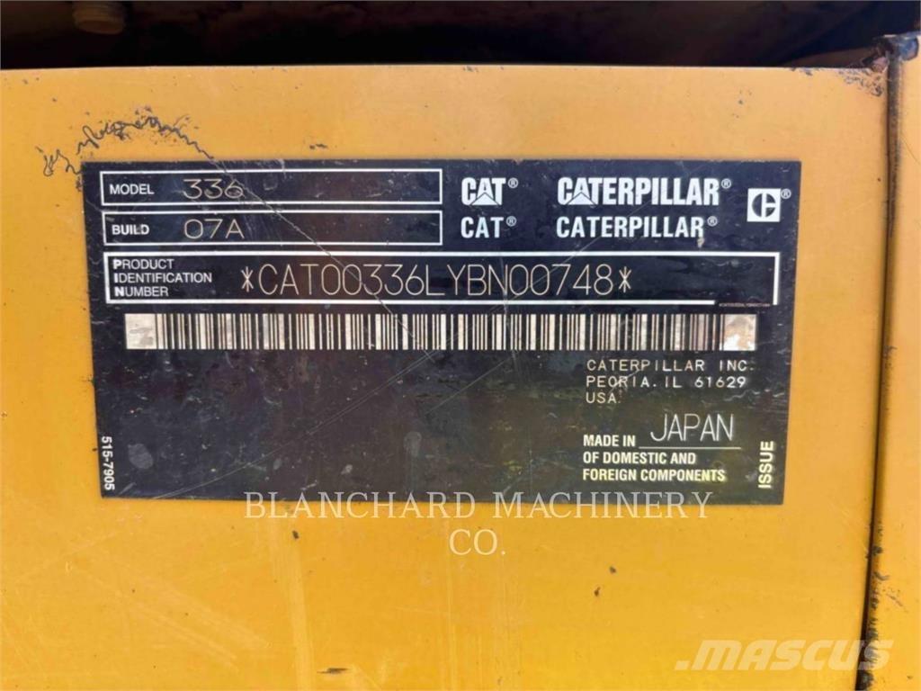 CAT 336 Crawler excavators