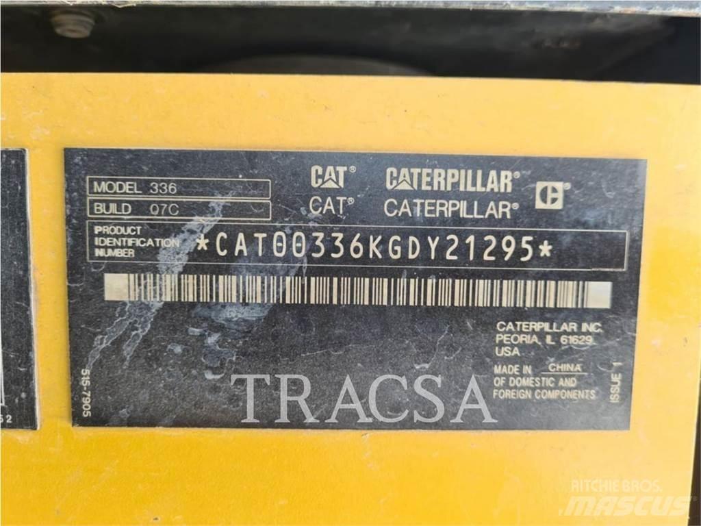 CAT 336-07 Crawler excavators