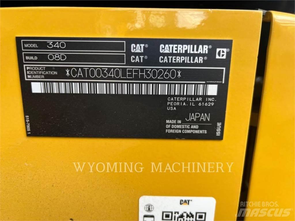 CAT 340 Crawler excavators
