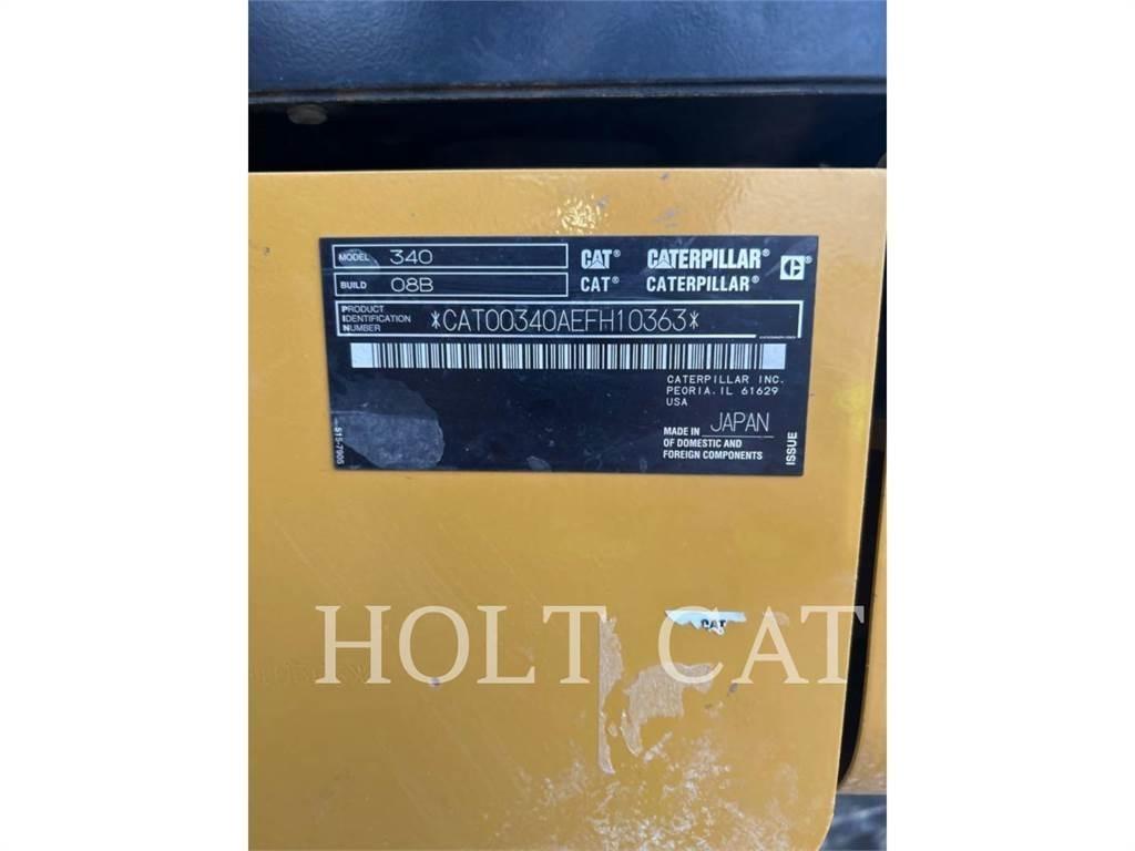 CAT 340 10 TC Crawler excavators
