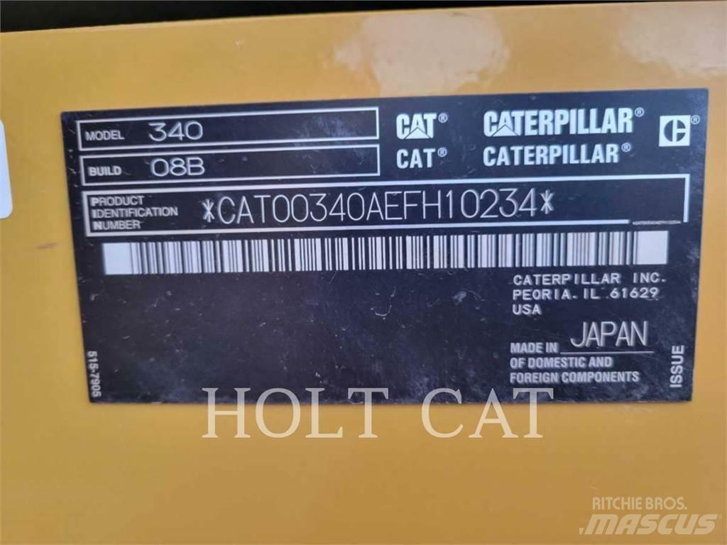 CAT 340 12 TC Crawler excavators